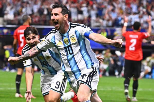 Messi, Argentina ride VAR drama to complete epic comeback vs. Egypt